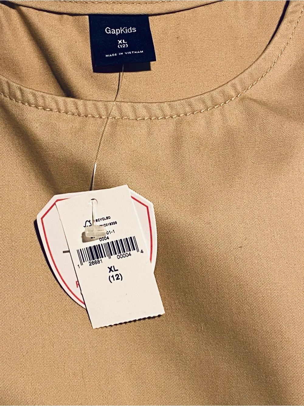 GAP tags shipping